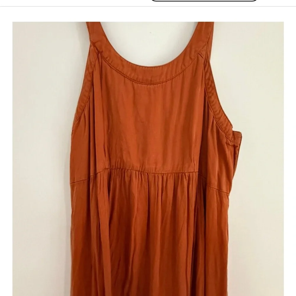 Country Road Rust Orange Maxi Dress Size 10 - Picture 2 of 5